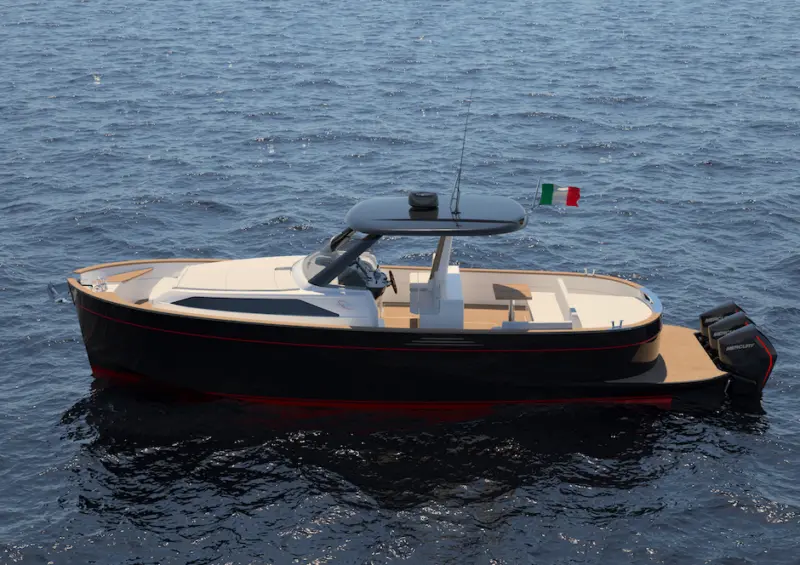 Il Gozzo 35 Speedster è una barca che non nasce per stupire, ma per consolidare la tradizione di un’azienda che si è fatta conoscere in tutto il mondo per la qualità dei materiali impiegati e la cura dei dettagli