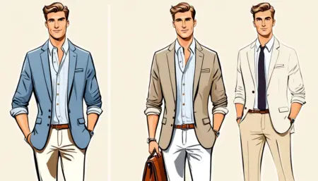 Abbigliamento maschile business casual