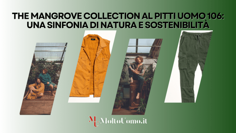 KEELING Lancia The Mangrove Collection al Pitti Uomo 106: Una Sinfonia di Natura e Sostenibilità.